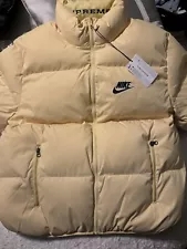 Supreme x NIKE Reversible Puffer Jacket New XL