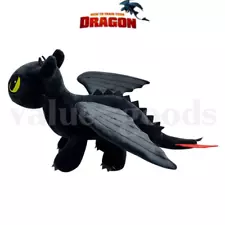 How To Train Your Dragon 3 Toothless Plush Rag Doll with Tag 15" 40cm Toy Gift