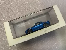 Ignition Model Tarmac Works Rocket Bunny RX-7 FD3S BLUE METALLIC IG 1408 1:64