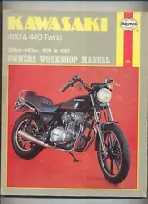 Kawasaki 400 440 Twins KZ Z LTD (74-81) Haynes Work-Shop Manual Repair Book EZ88