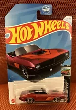 Hot Wheels '70 PLYMOUTH BARRACUDA Red HW Roadsters 1:64 Diecast NIB