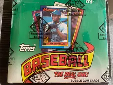 1990 Topps Baseball BBCE Sealed Certified Unopened 24 Cello Pack Wax Box