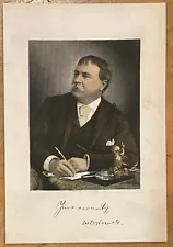 William Dean Howells American Novelist - Litho Art Print - Perfect For Framing