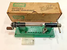 RCBS Rotary Case Trimmer 09369 - With Collet #1 & Pilots 25, 30