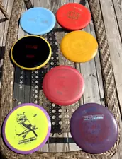 Used Seven 7 Disc Golf Lot, West Side, Dynamic, Innova, Axiom, Various Speeds