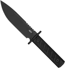 Zero Tolerance 006BLK Fixed Blade Knife Black CPM-3V Blade Black G-10 - Sheath