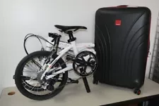 Dahon Visc SL 305/349 Bike, Capreo Componets + Hedgren Flight LEX 30" Suitcase