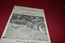 New Holland Square Balers For 1975 Sale Training Manual Manual DCPA5