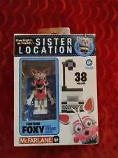 RARE FNAF FOXY STAGE LEFT BUILDING SET - NEW SEALED - FIVE NIGHTS AT FREDDYS