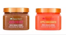 LIMITED EDITION FALL TREE HUT Iced Coffee & Apple Macchiato Shea Sugar Scrub Set