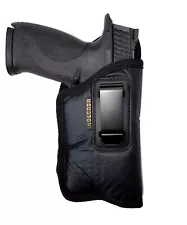 Laser/Light IWB Houston Soft Eco Leather Gun Holster - Choose Size