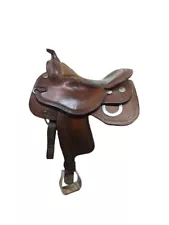 16 Inch Used Dale Chavez Western Reining Saddle 829-7235