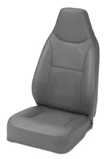 Bestop Trailmax II Standard Vinyl Front Seat-Char/Gray, for CJ7/YJ/TJ; 39436-09