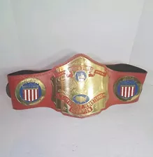 NWA United States Heavyweight Wrestling Championship Red Replica Title Belt Pro