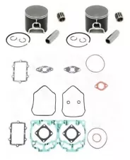 2009-2018 Ski-Doo MXZ 600 HO E-TEC Top End Rebuild Kit Pistons Bearings Gaskets (For: 2012 MXZ 600)