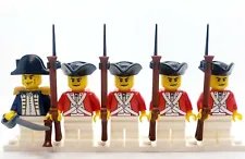 British Royal Navy Infantry Soldiers POTC made with real LEGO® Minifigure