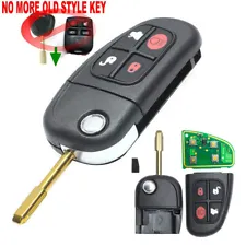 NEW STYLE FLIP REMOTE KEY FOB TRANSPONDER 315MHZ FOR Jaguar XK8 XKR 2001-2006 (For: Jaguar XK8)