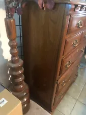 dressers for bedroom solid wood, unbranded, brown, used, 24x12x40