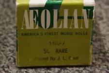 Used Vintage Piano Roll, So Rare