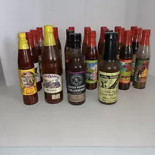 Lot of 25 collection hot sauce NOT RECOMMENDED FOR Consumption Display only # 4