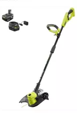 Used - RYOBI Cordless String Trimmer Edger Weed Eater Weedeater P2080 KIT.