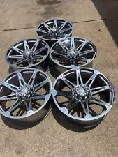 (set Of 5) 26” Wheels 26x10 Wheels 8x6.5 Hummer H2 Chevy GMC Decenti Forgiato