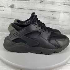 Nike Air Huarache Triple Black Women’s Running Shoes Size 9 DH4439-001