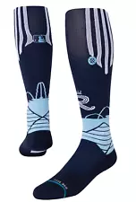 Stance MLB, Navy Blue, Kansas City Royals 2022 City Connect OTC Socks,Mens 9-13