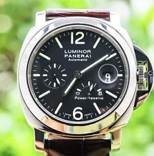 Panerai 90 Luminor Power Reserve Boxes Black Dial Automatic Deploy PAM00090 PAM