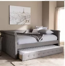 Twin Sized Gray Daybed