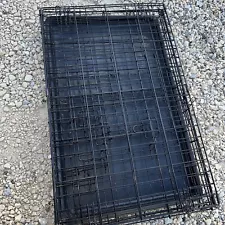 Dog Training Crate Secure Wire Cage For Dogs Medium Size 30"L x 19"W x 22"H