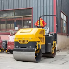 Construction 2 Tons Fully Hydraulic Double Drum Road Roller Compactor For Sale