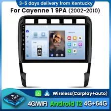 Car audio Carplay For Porsche Cayenne 2002-2010 Android 12 Radio GPS Navi 4+64GB