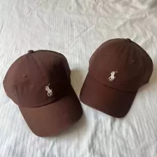 Polo Ralph Lauren Cotton Chino Ball Cap Adjustable Curved Brim