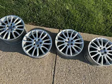 Solid set of Volvo alloy wheels, clean, OEM, 17 x 7 C30 C70 S40 V50 2006-12