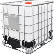 NEW! IBC Container 275 Gallon UN approved w/ Composite Metal Pallet Base!!