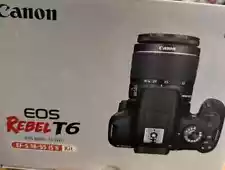 Canon EOS Rebel T6 18.0 MP Digital SLR - Black NIB With Camera Bag