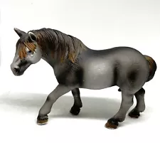 Schleich Horse Gray PERCHERON MARE Grey Figure 2007 Retired 13626