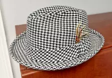 Paul Bear Bryant Fedora Hat Alabama Fedora Bee Hats Size 7 1/4 Vintage