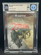 Legend of Zelda Twilight Princess Nintendo GameCube Sealed WATA 9.8 A+ POP 10