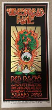 WIDESPREAD PANIC Red Rocks: Summer 2002 TIDWELL & WOOD Poster SIGNED numbered