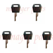 5Pack Ignition Key Fits For Case Tractor Backhoe Loader Dozer Skid Steer Combine