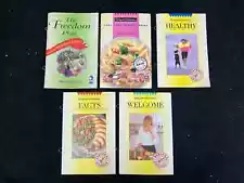 VINTAGE WEIGHT WATCHERS PROGRAM BOOKLETS, LOT OF 5, 1996-1997