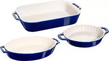 STAUB Ceramic 3-pc Mixed Baking Dish Set