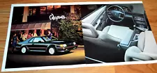 1987 FORD EXP SPORT COUPE ORIGINAL DEALER ADVERTISEMENT PRINT AD 87 BLACK (For: 1987 Ford EXP)