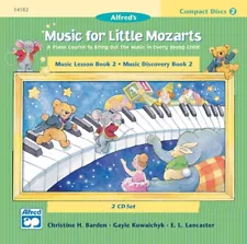 Music for Little Mozarts-Book 2 (CDs)-2 COMPACT DISCS-SEALED-BRAND NEW ON SALE!!