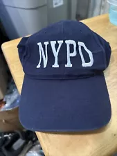 Nypd Hat Blue Osfm Blue SnapBack