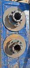 79- 85 Toyota Front Wheel Hubs & Rotors Solid Straight Axle Pickup 4Runner