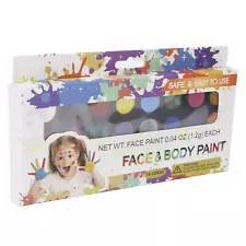 Face Body Paint 16 Colors Safe Hypoallergenic DIY Halloween Party Painting P DGD