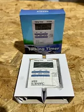 810038 Talking Lab Countdown Timer USED